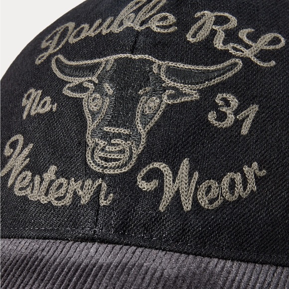 ‼️SOLD‼️ Double RL Western Wear Cap - Picture 3 of 5